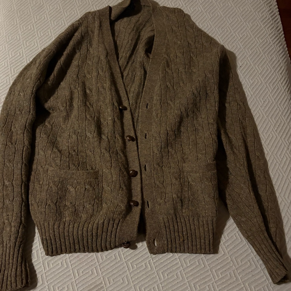 SOLDD Polo Ralph Lauren Cable-Knit Cardigan
